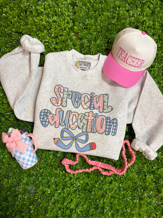Special Education Tee or Sweatshirt- Ash Grey