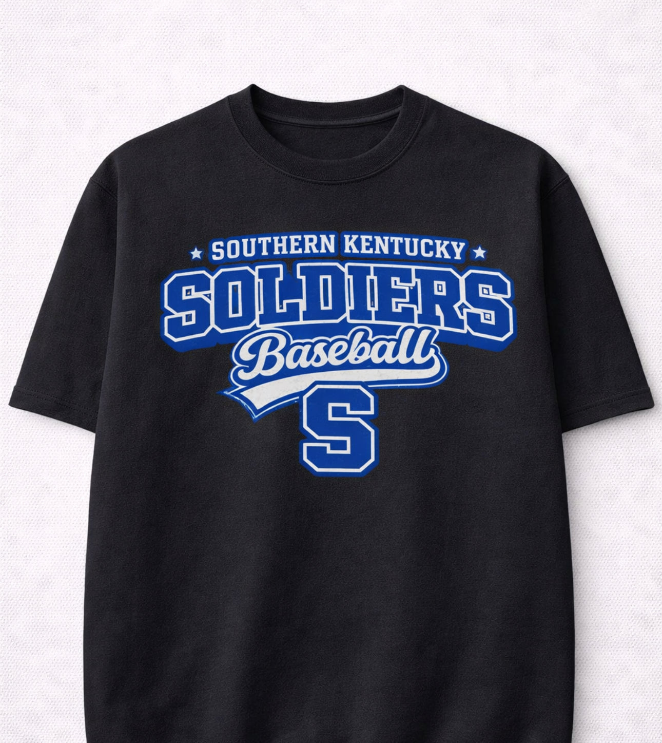 SOKY Soldiers Baseball Tee - Black