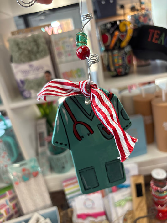 Nurse Ceramic Ornament