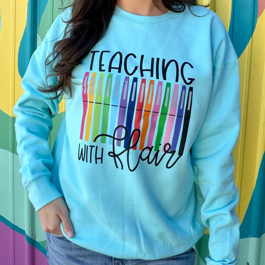 Teaching With Flair Sweatshirt