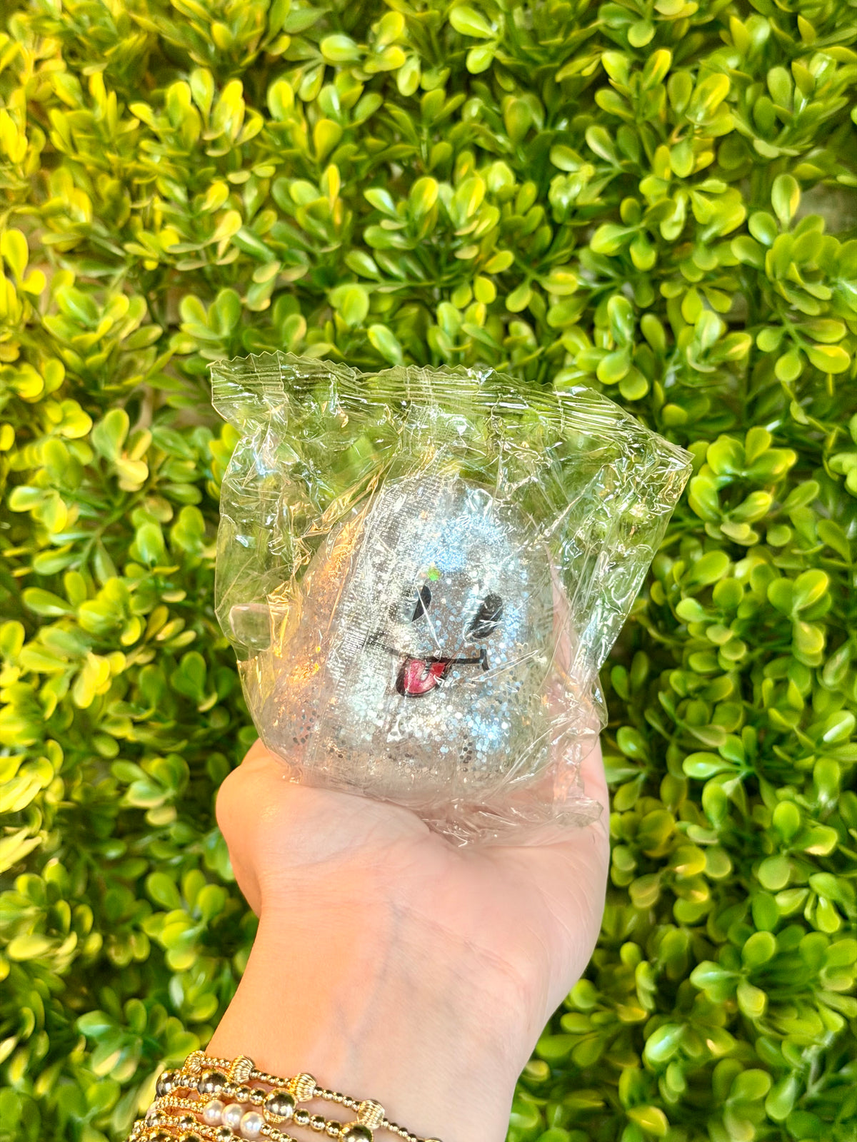 Glitter Ghost Squish - IN STOCK
