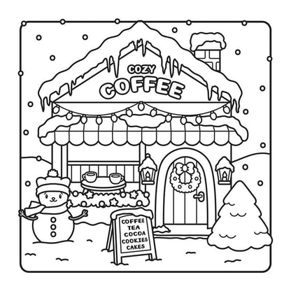 Snuggly Winter Coloring Book by: Paperback; 96 pages / English