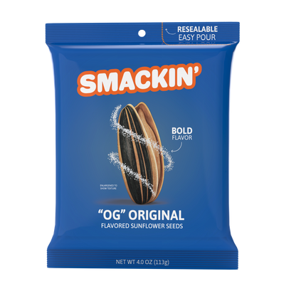 SMACKIN' "OG" Original Sunflower Seeds (4 oz)