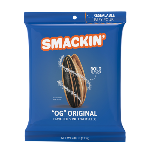 SMACKIN' "OG" Original Sunflower Seeds (4 oz)