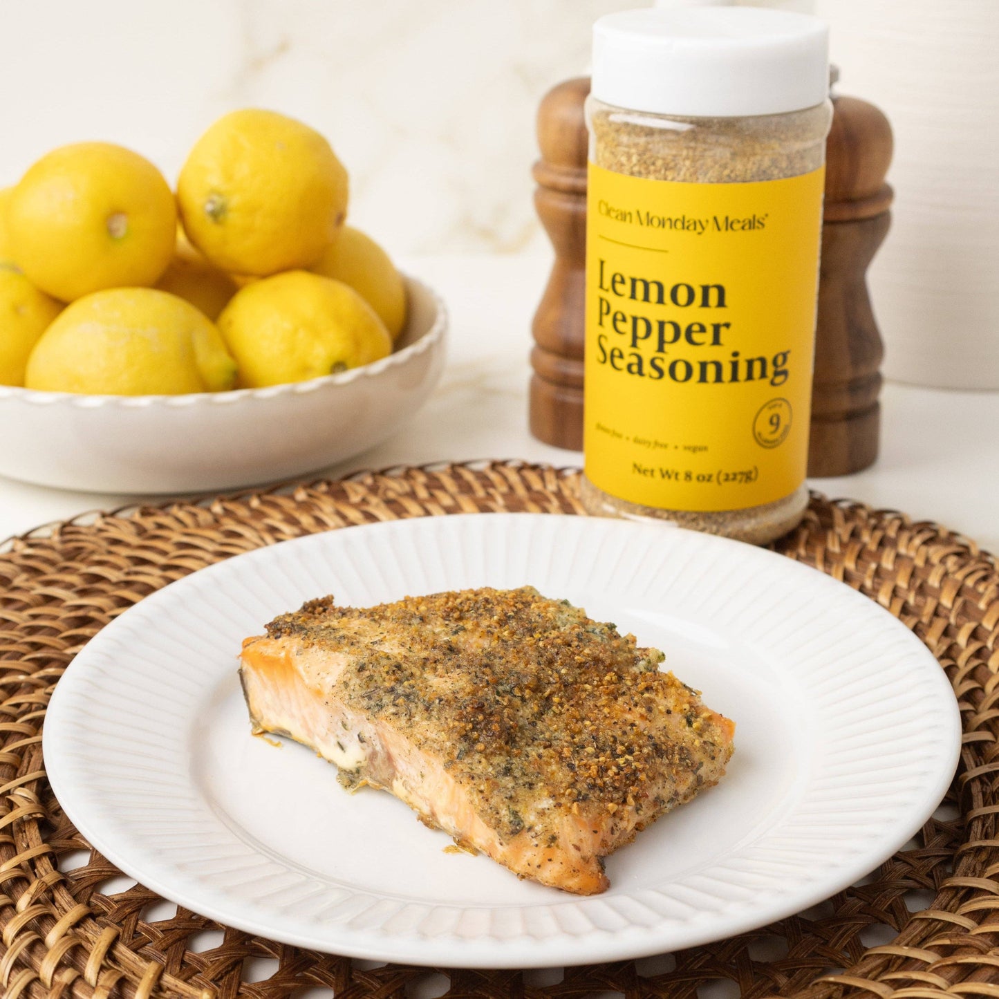 Lemon Pepper Seasoning: Standard-8oz