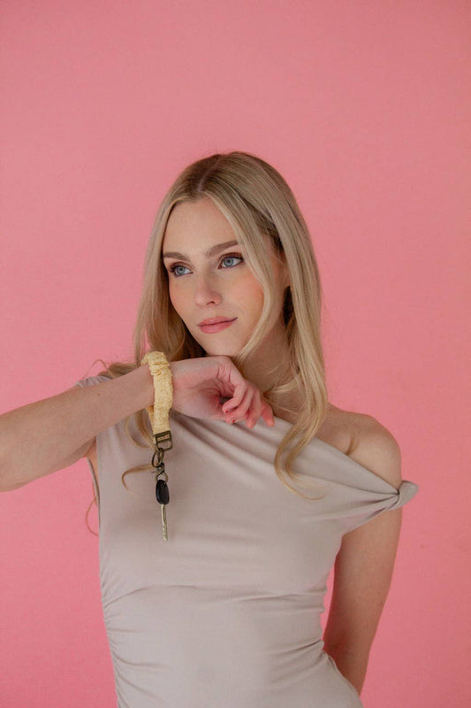 Buttercream Keychain