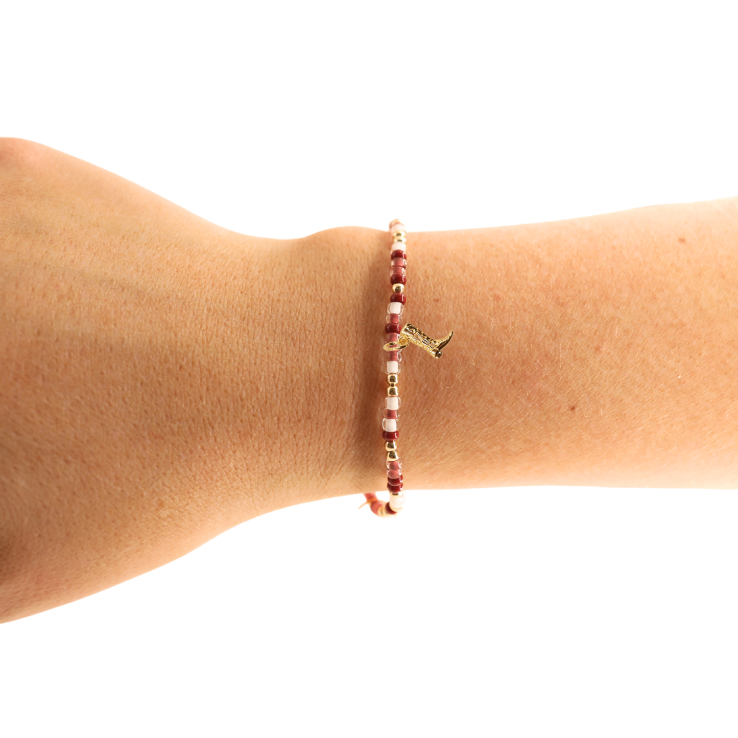 Boot Charm Sprinkle Bracelet: Standard 6.75 inch