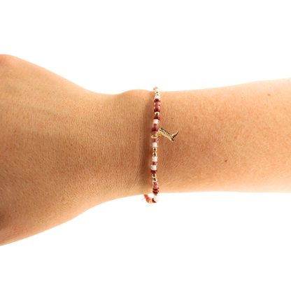 Boot Charm Sprinkle Bracelet: Standard 6.75 inch