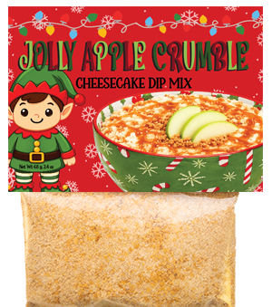 Jolly Apple Crumble Cheesecake Dip Mix - Holiday Collection