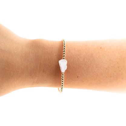 Megaphone Cheer Bracelet: Sprinkle / Standard 6.75 inch