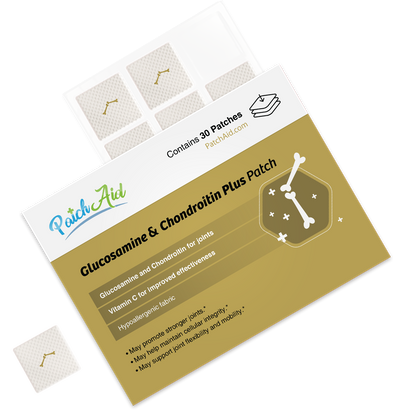 Glucosamine & Chondroitin Plus Patch - Joint Health Support: 1-Pack