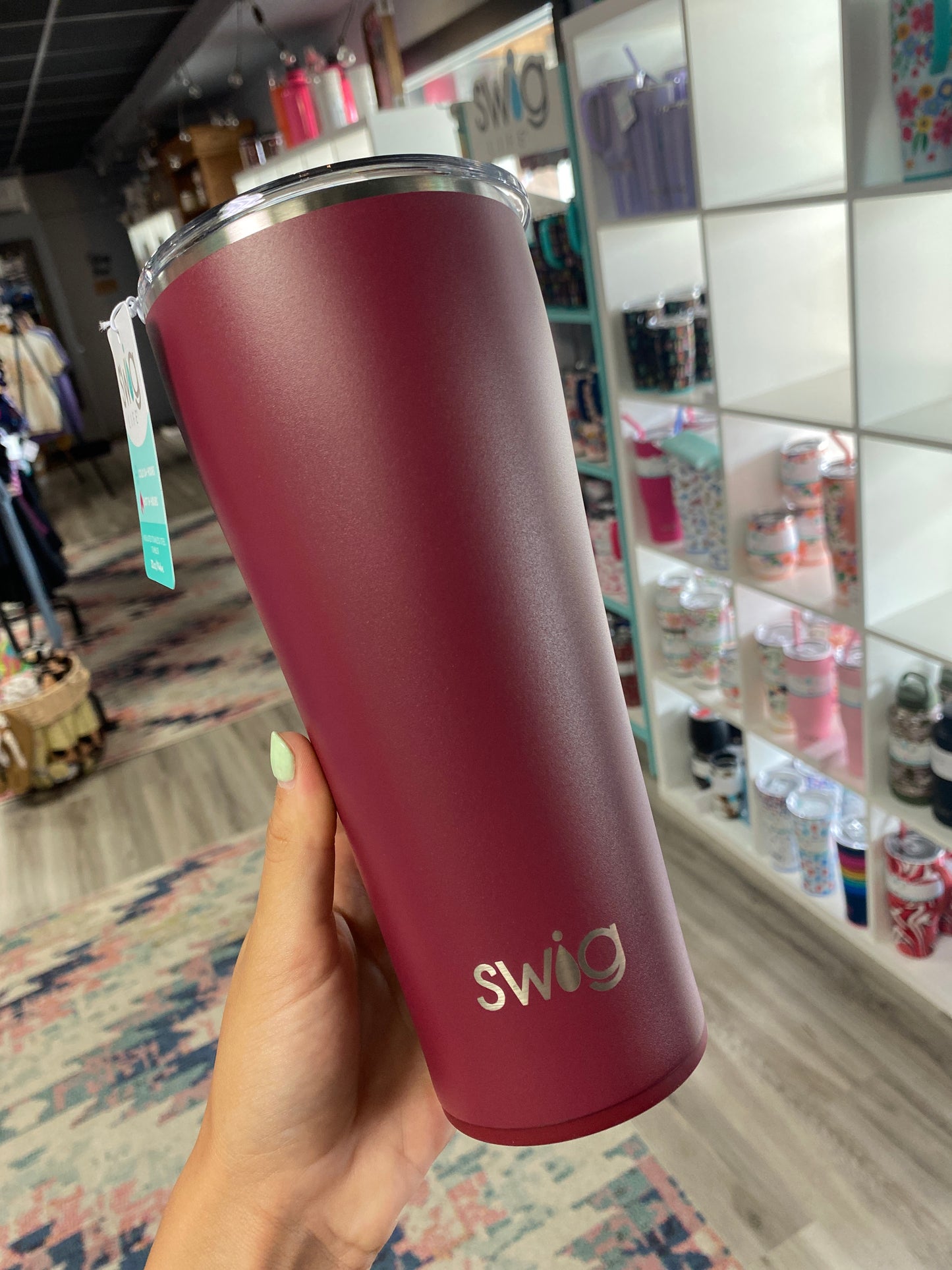 32oz Swig Maroon