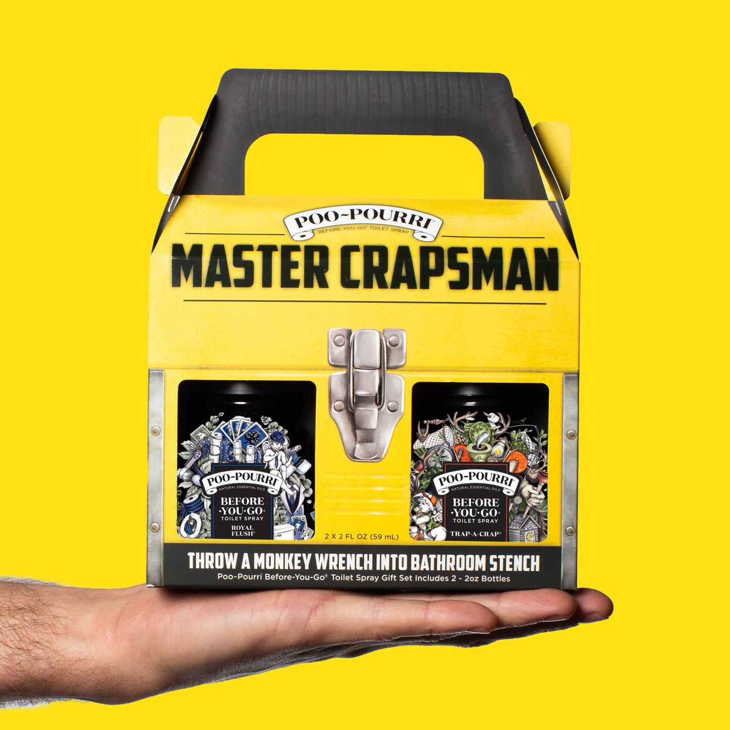 Poo~Pourri Master Crapsman Gift Set: 2 Oz 2 Pack
