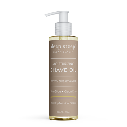 Brown Sugar Vanilla Moisturizing Shave Oil