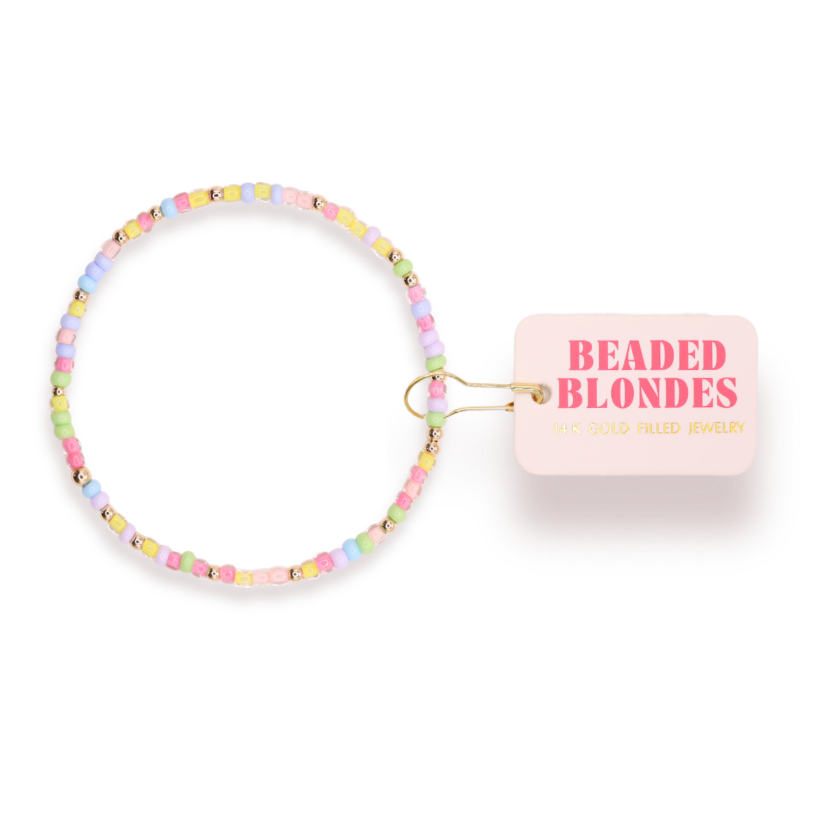 Spring Sprinkle Bracelet: Standard 6.75 Inch