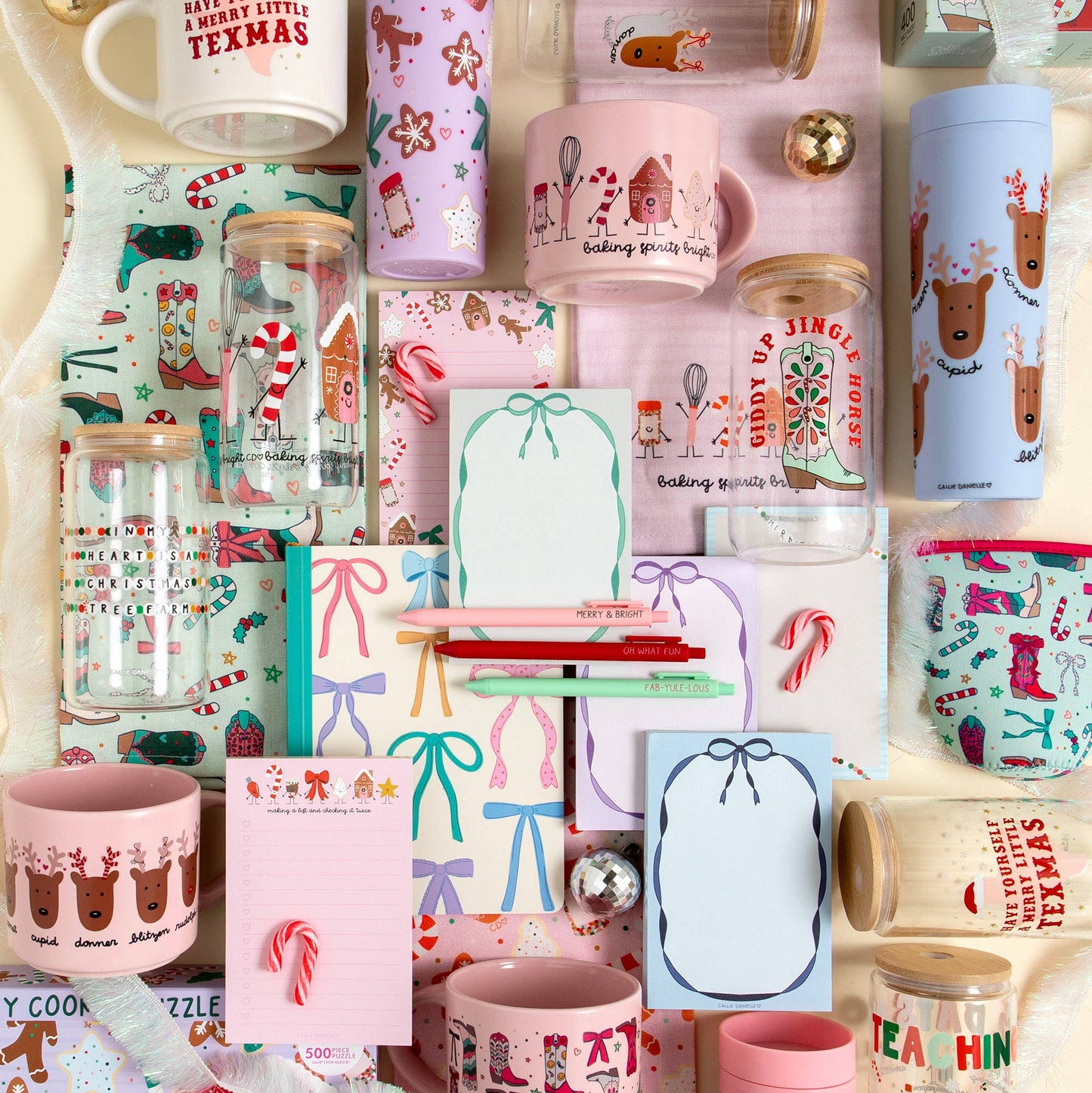 Holiday Cookies Christmas 4x6 Notepad