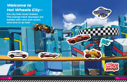 Hot Wheels Let's Race: Revved-Up Sticker Book by Orli Zuravicky: Paperback; 72 pages / English