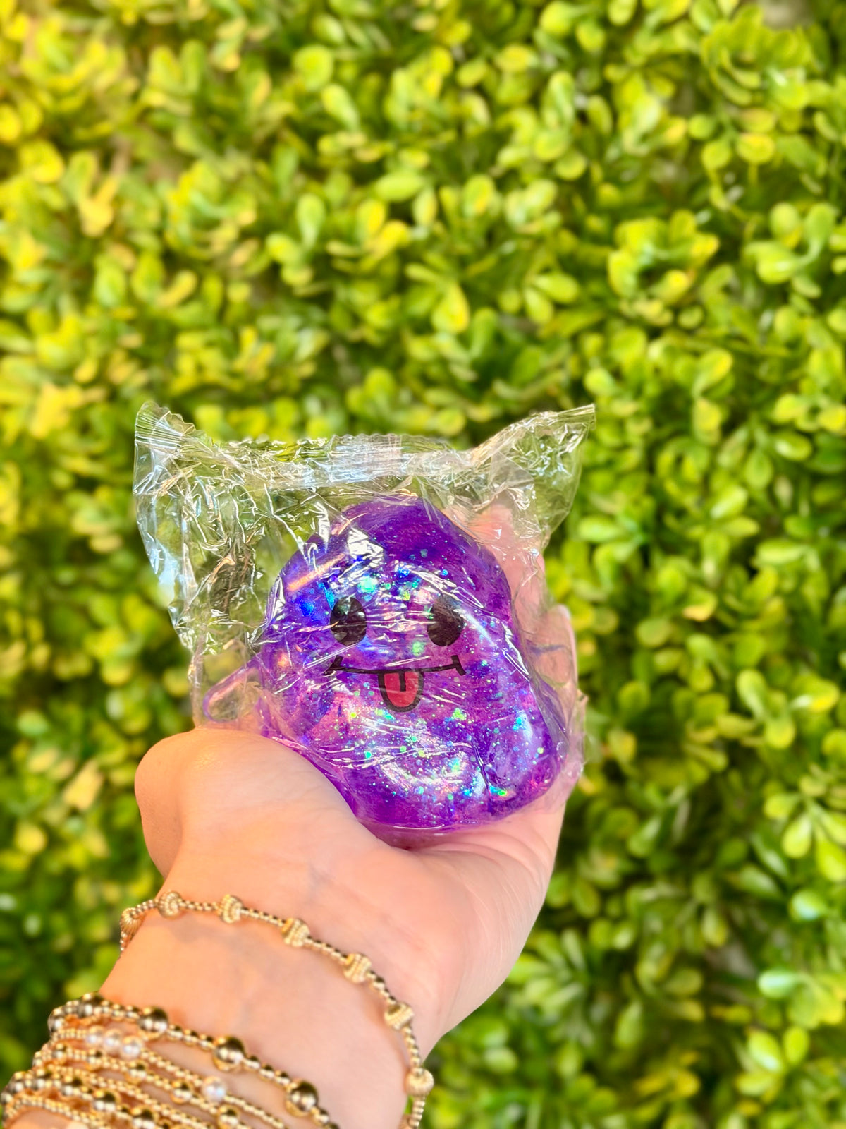 Glitter Ghost Squish - IN STOCK