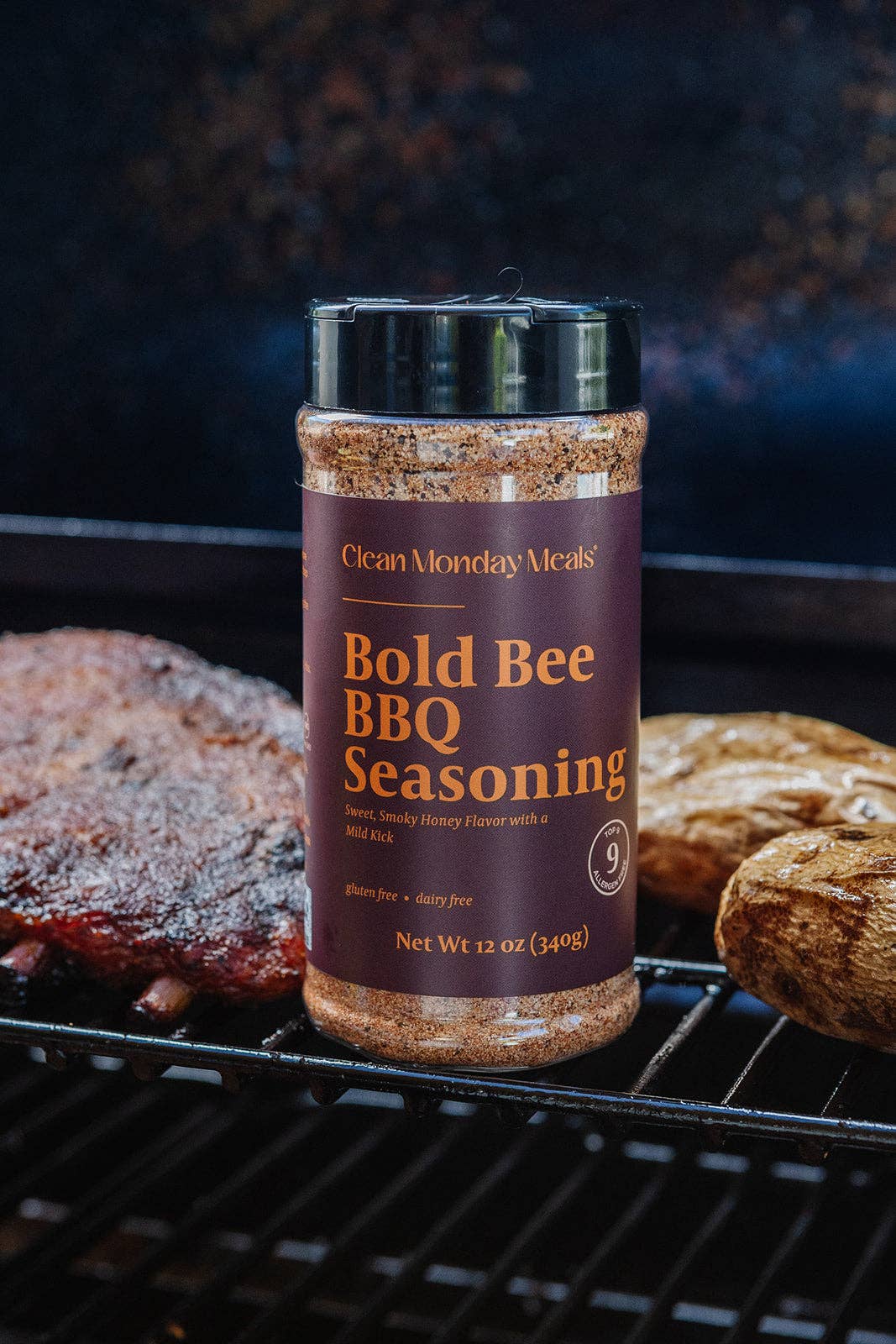 Bold Bee BBQ Seasoning: Standard 12 oz