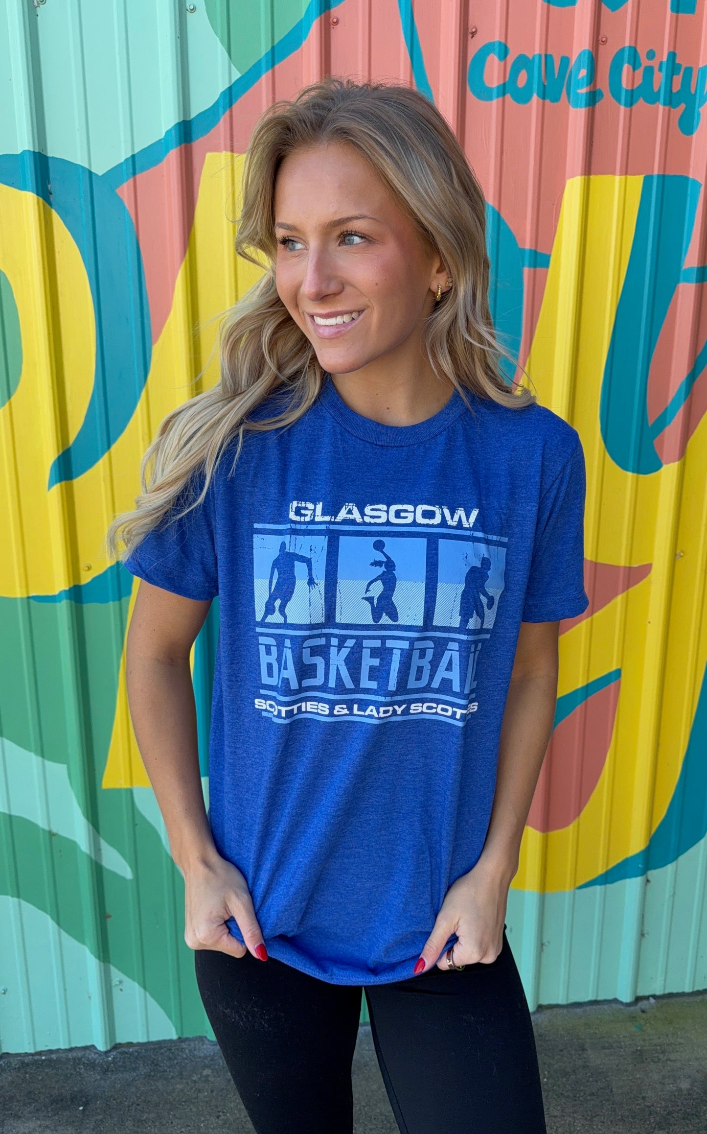 Glasgow Scotties & Lady Scotties Basketball Tee