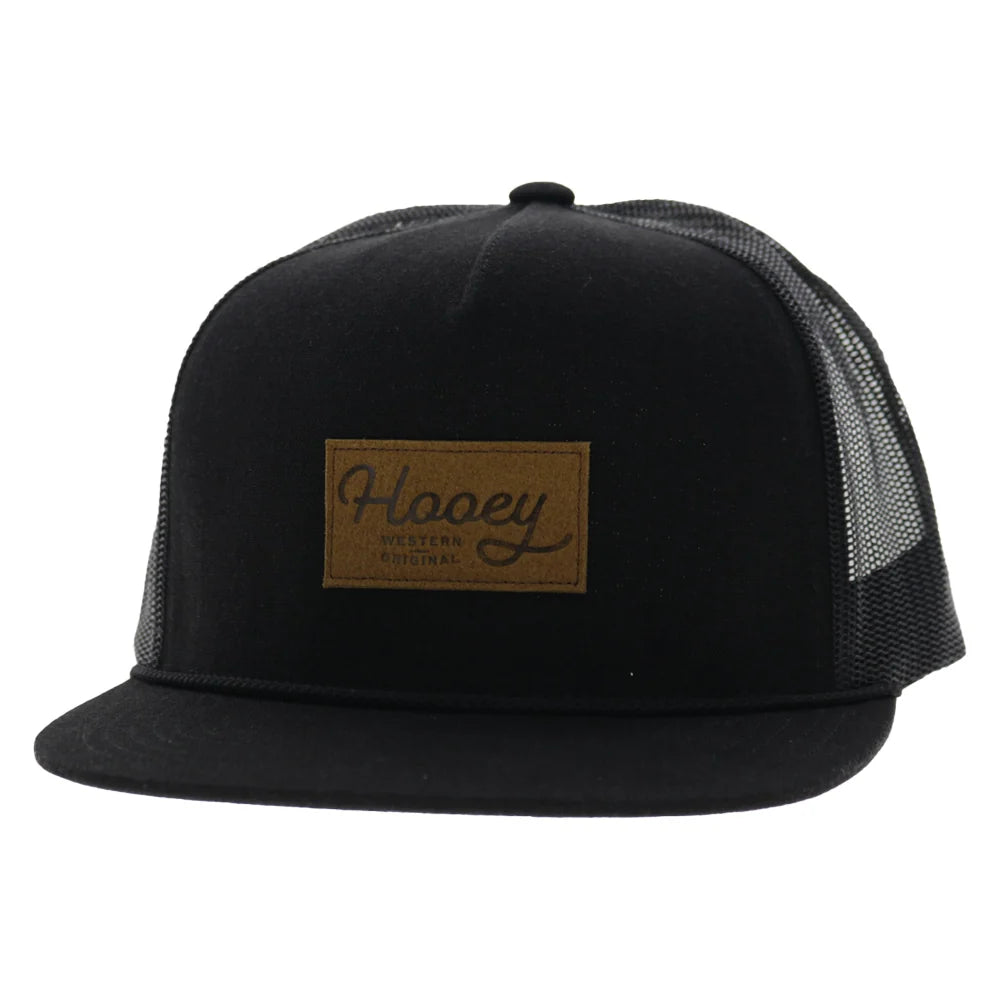 Hooey Men’s Trucker Hat - Black with OG Patch