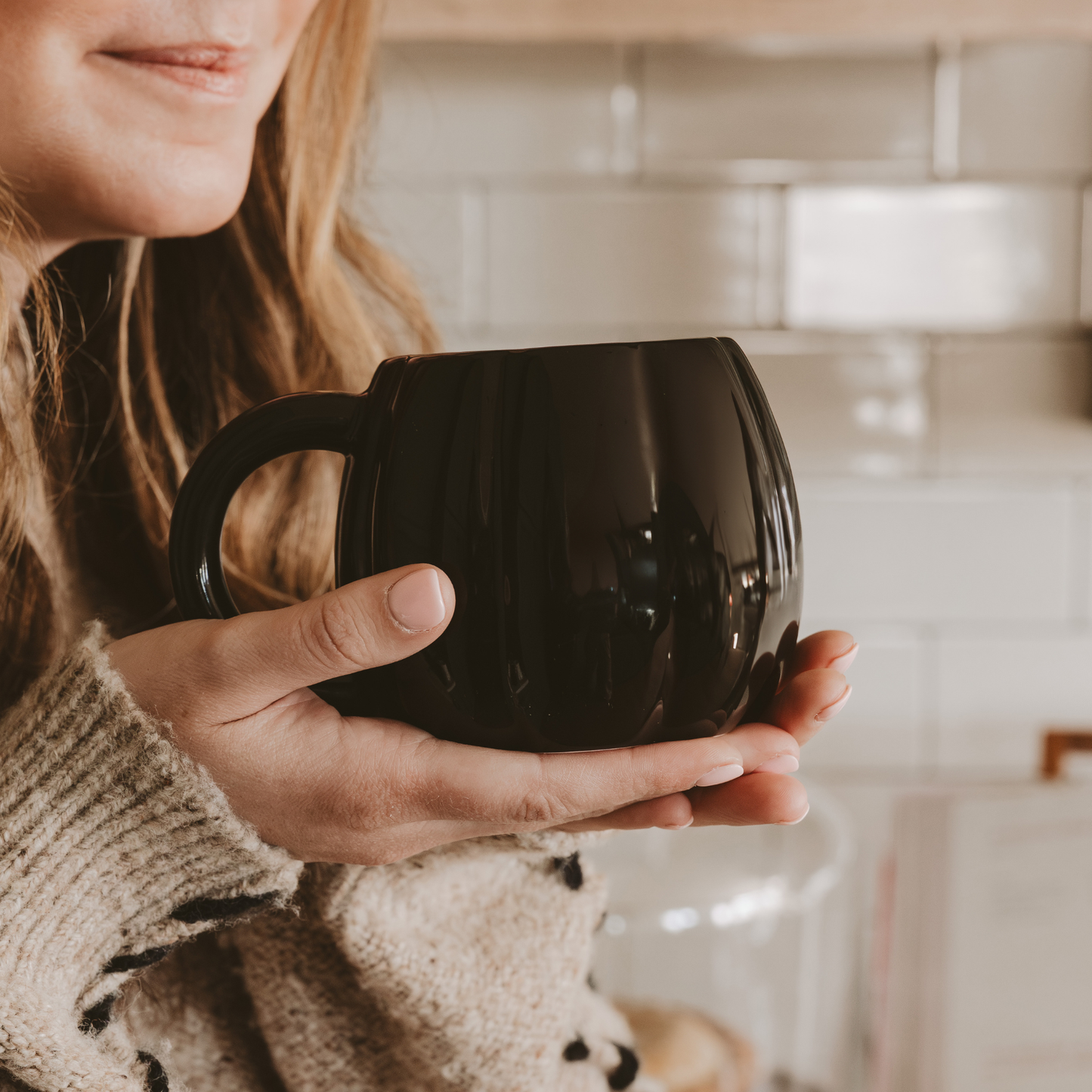 Black Pumpkin Coffee Mug - Fall Decor & Gifts