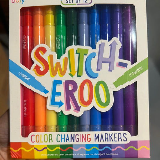 Switch-eroo Color Changing Markers