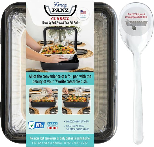 Classic Set - Pan Frame w/ Lid & Serving Spoon - Charcoal