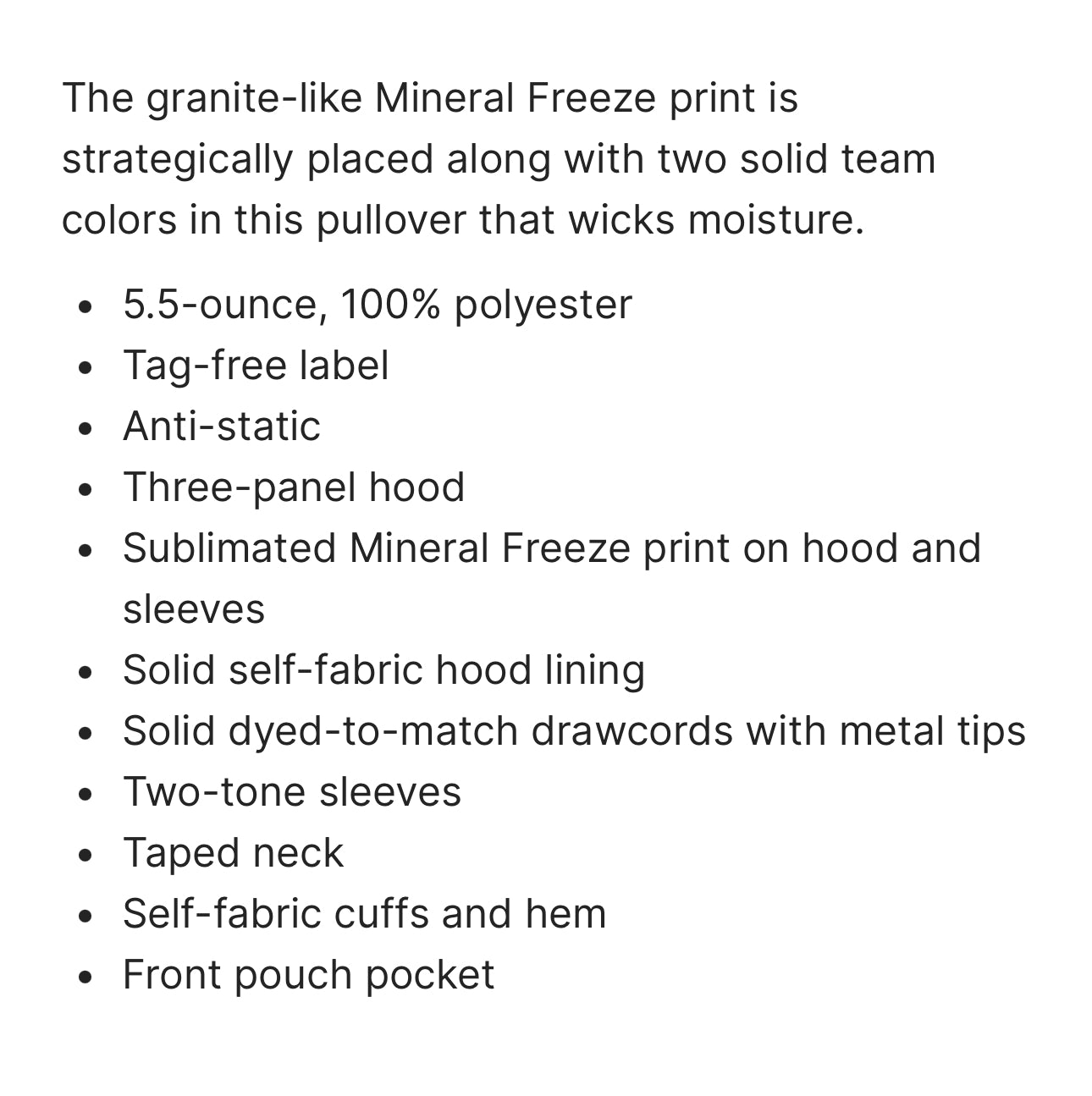 Soldiers Varsity Script Hoodie - Grey Mineral Freeze