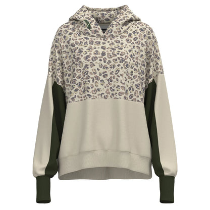 Hooey Ladies Casa Hoody - Cream/Leopard