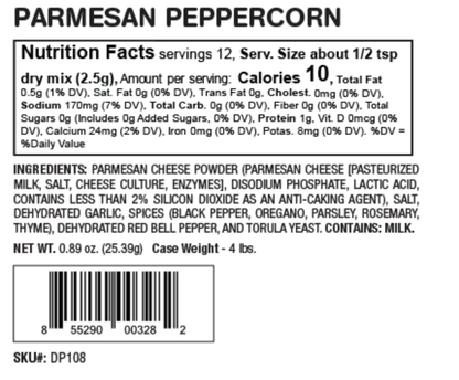 Parmesan Peppercorn Dip Mix