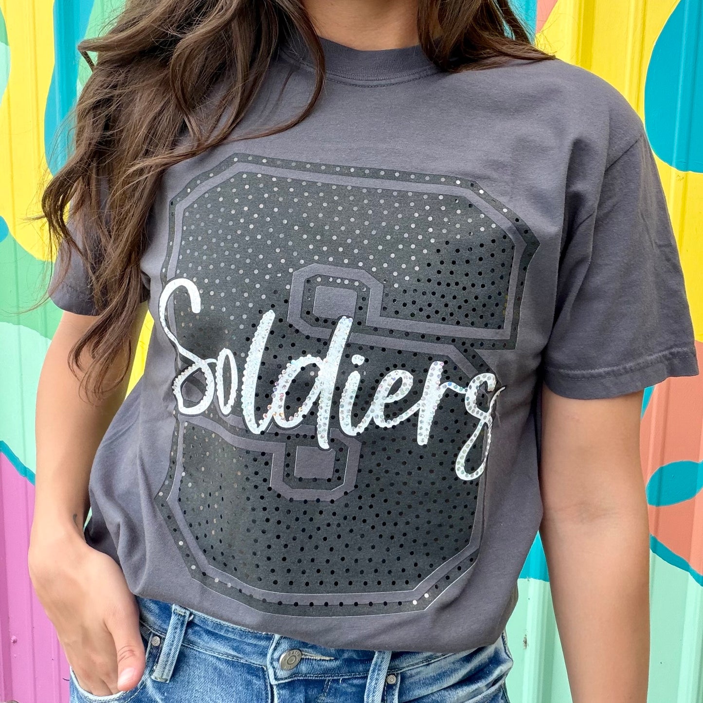 Soldiers Spangled Comfort Colors Tee