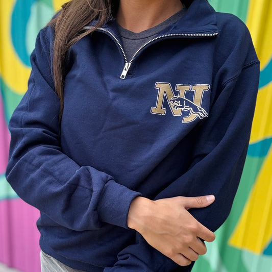 North Jackson Navy Quarter Zip