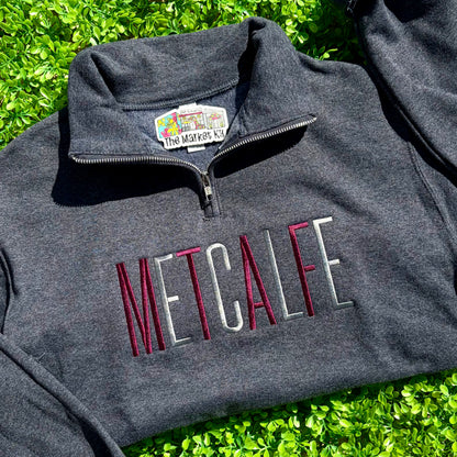 Metcalfe County Embroidered Quarter Zip