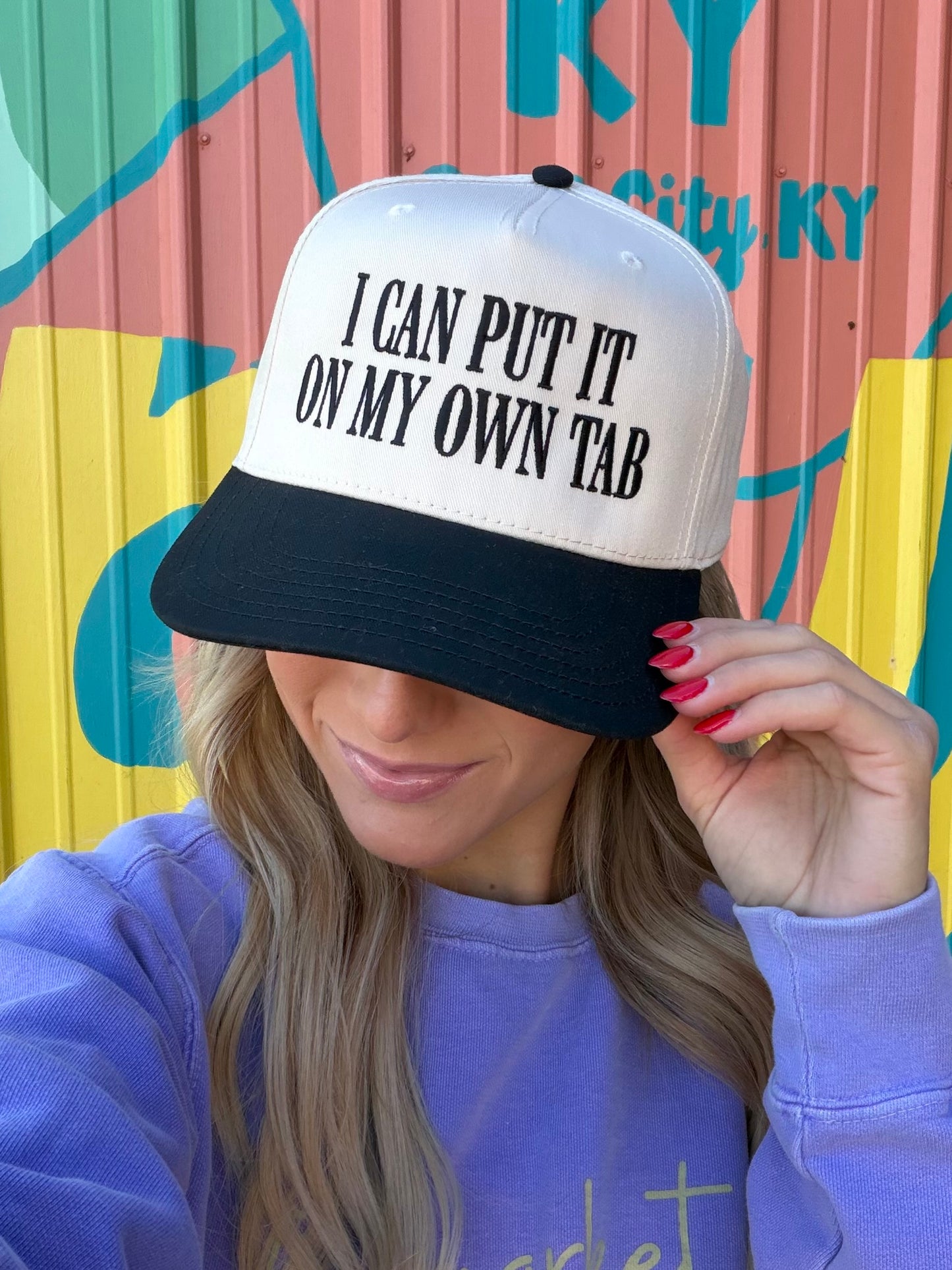 I Can Put It On My Own Tab Hat