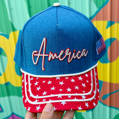 America Vintage Trucker Hat