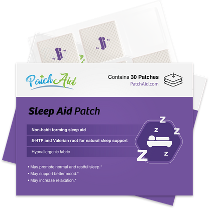 Sleep Aid Topical Vitamin Patch - Natural Sleep Support: 1-Pack