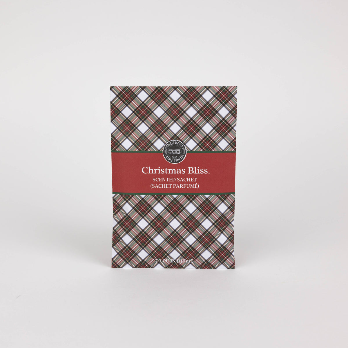 Christmas Bliss Plaid Sachet