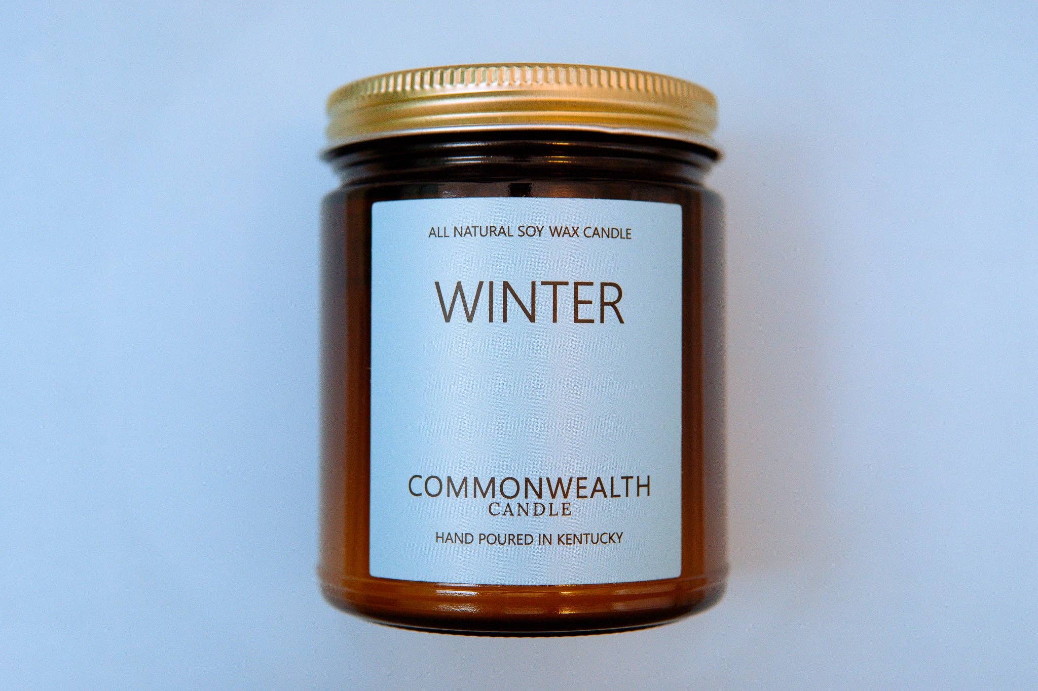 Winter: 8oz Amber Jar