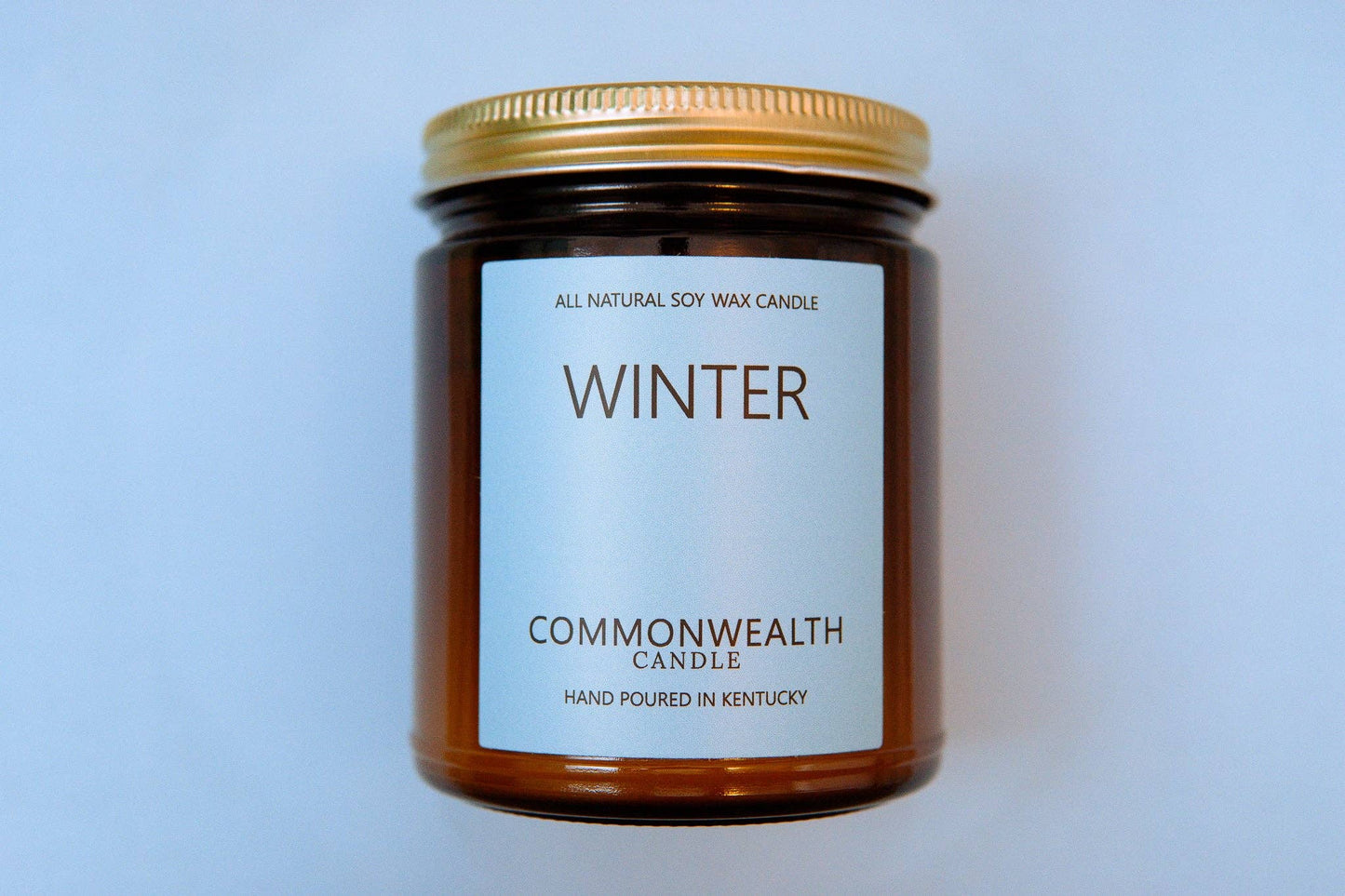Winter: 16oz Amber Jar