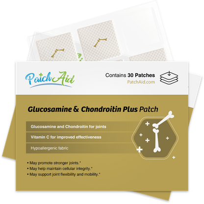 Glucosamine & Chondroitin Plus Patch - Joint Health Support: 1-Pack