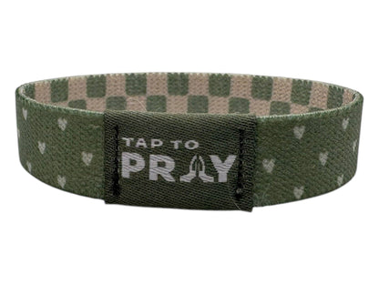 Tap To Pray™ Wristbands - Cottage & Tile: X-Small