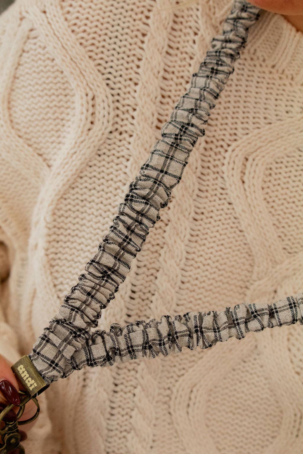 Wintertime Flannel Lanyard