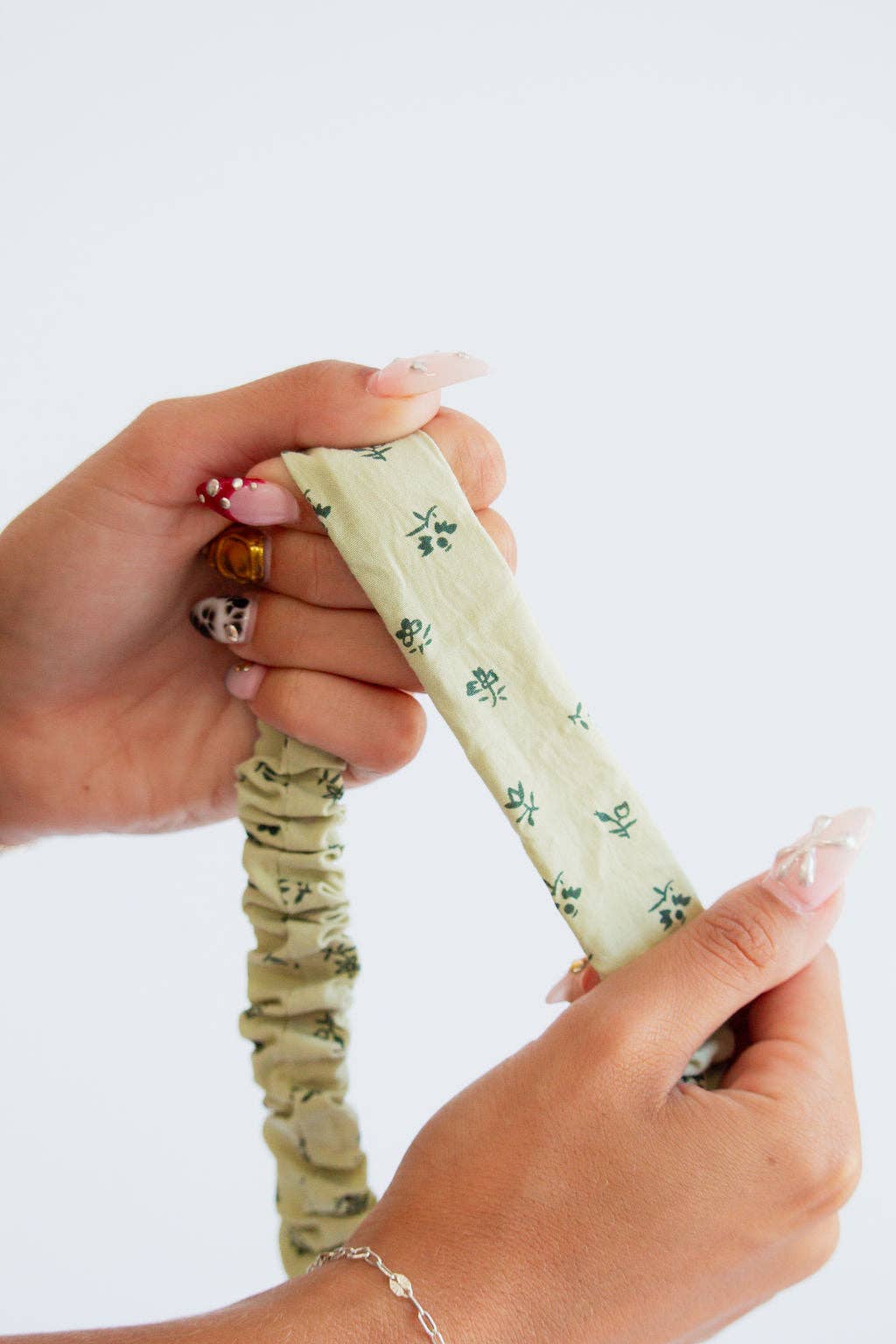 Pine Floral Lanyard