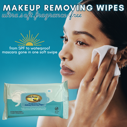 Makeup Removing Wipes – Plant-Based & Fragrance-Free