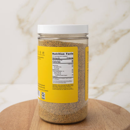 Lemon Pepper Seasoning: Standard-8oz