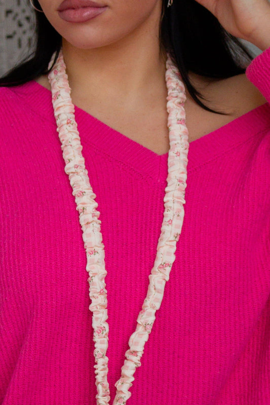 Valentine's Floral Lanyard