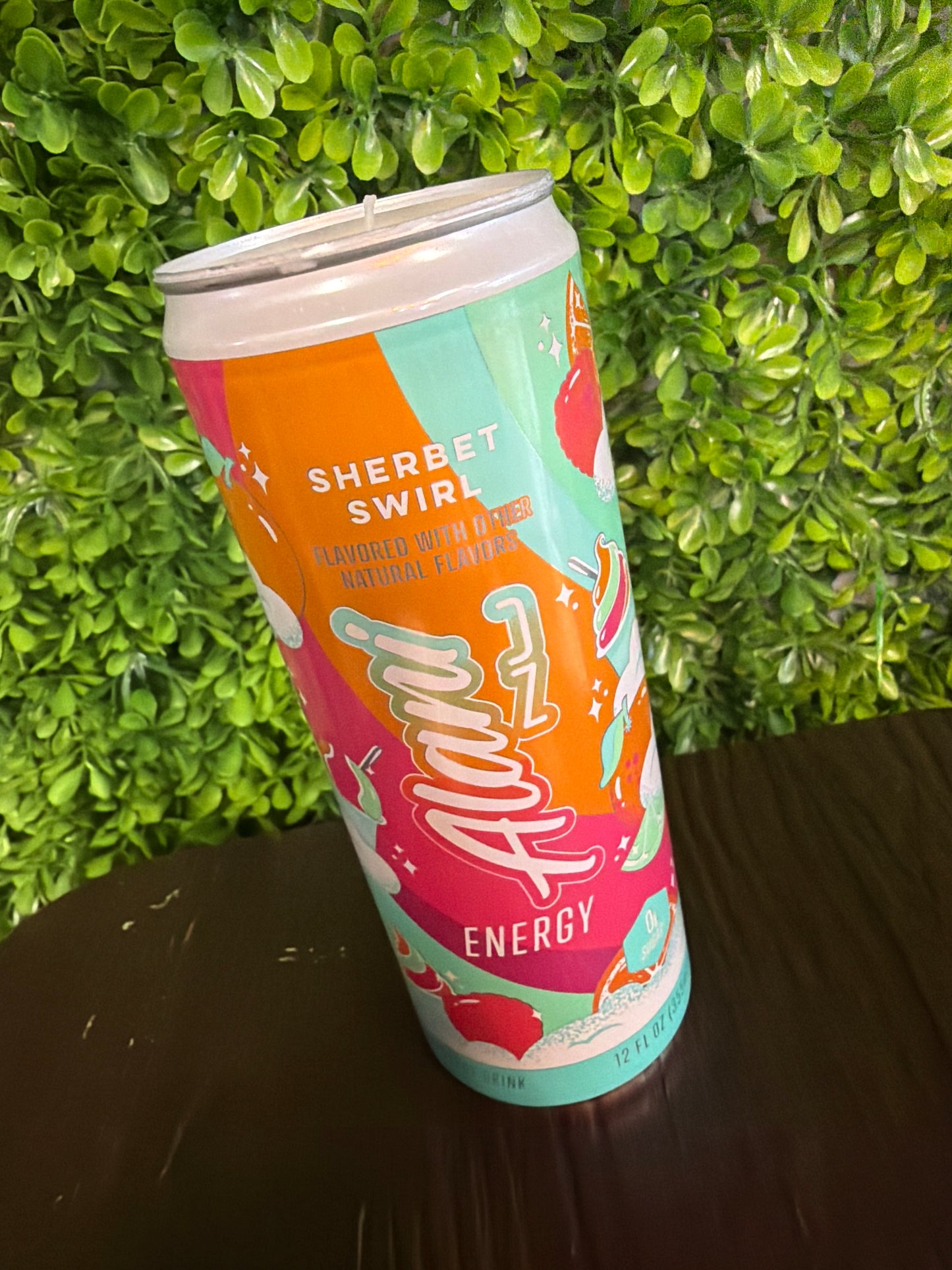 Sherbet Swirl Candle