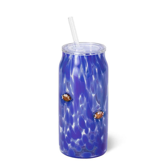 Royal Football Swig Charm Glass 23oz