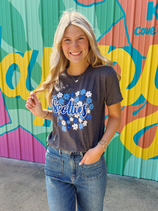 Scottie Floral Tee (Youth & Adult)